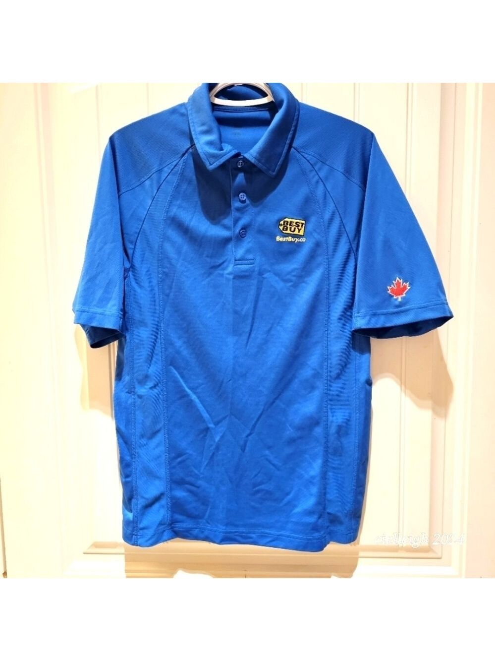 💥4 for $25💥 Best Buy Blue Shirt polo shirt